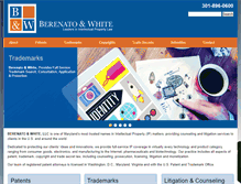 Tablet Screenshot of bw-iplaw.com